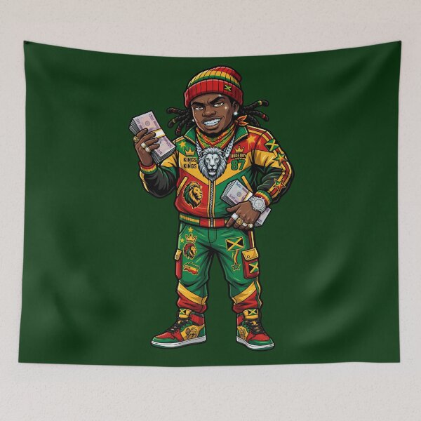 Item preview, Jamaican Rude Boy Hustle designed and sold by digitalbob60.
