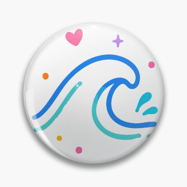 Item preview, Ocean Soul Trio - Cute Sea Turtle Wave and Sun Sticker Set designed and sold by Rub14ekArts.