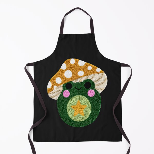 Item preview, Cute Star Frog Mushroom Kawaii Tufted Rug Art designed and sold by ColorSplash123.