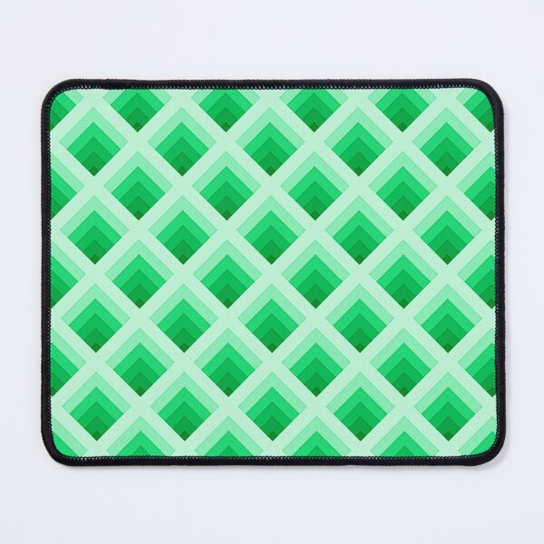 Item preview,  Jade Labyrinth - Green Geometric Diamond Pattern designed and sold by BlackthornDsign.