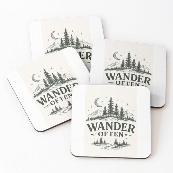 Item preview, Wander often in nature's embrace designed and sold by Side Quest Co..