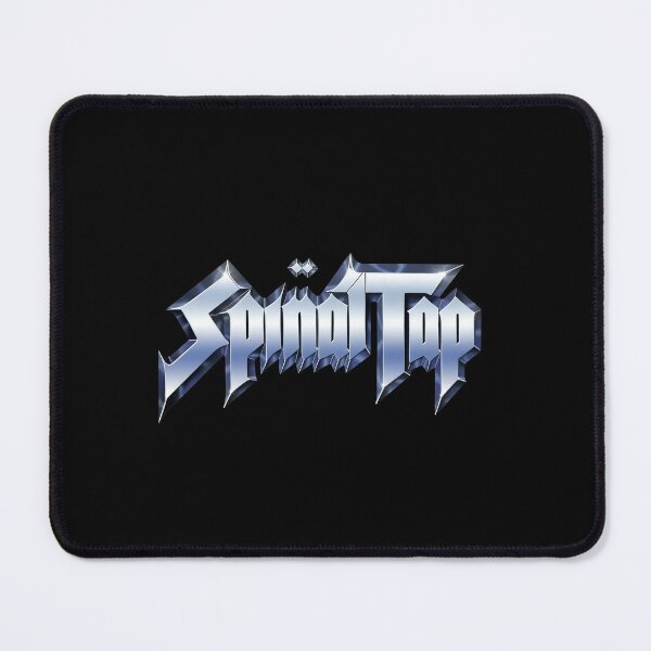 Item preview, Spinals Taps Chrome Metal Rock Logo designed and sold by MeanpersonaArt.