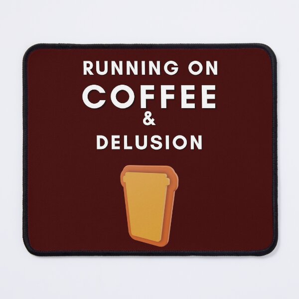 Item preview, Running On Coffee & Delusion | Entrepreneur Shirt | Startup Founder Gift designed and sold by adysart81.