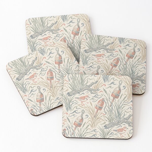 Item preview, Coastal Dunes Pattern | Vintage Seaside Textile Print Design designed and sold by DmaarGroup.