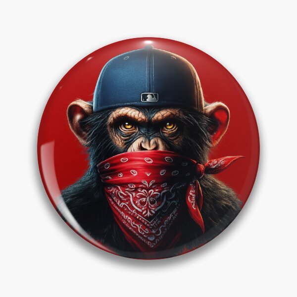 Artikelvorschau, Urban Rebel Chimpanze Streetwear Portrait entworfen und verkauft von NeonCore.