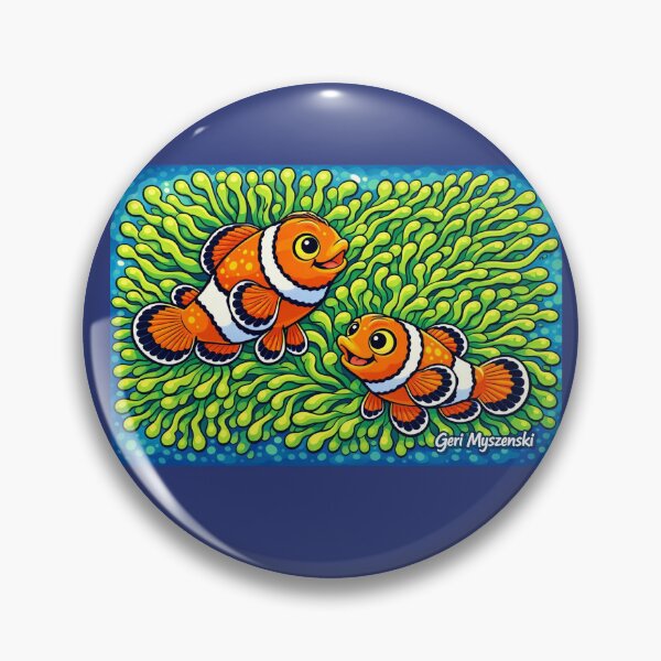 Item preview, damselfishes The Clownfish designed and sold by The Art Queen Of Michigan .
