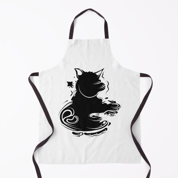 Item preview, Abstract Tribal Black Cat Silhouette Graphic Art designed and sold by Zfdsgn.