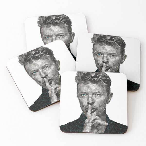 Item preview, David Bowie designed and sold by LowPolyStars.