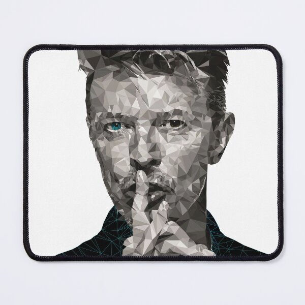 Item preview, David Bowie designed and sold by LowPolyStars.