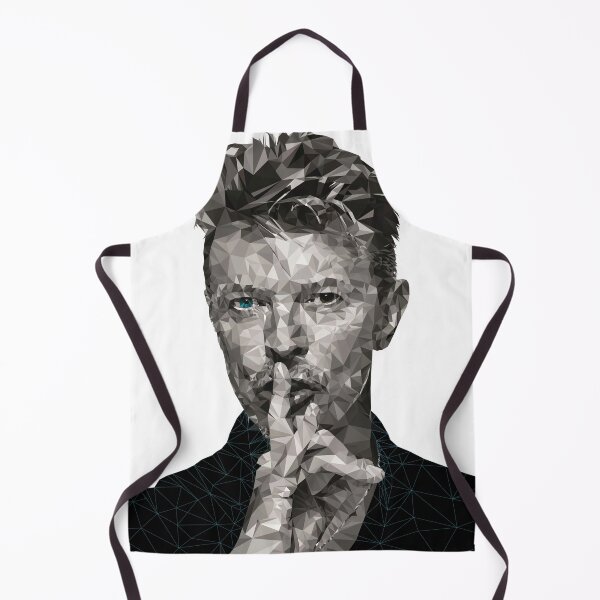 Item preview, David Bowie designed and sold by LowPolyStars.