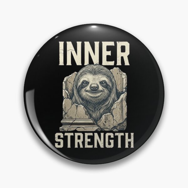 Item preview, Inner Strength – Stoic Sloth Power designed and sold by Dogandesighn.