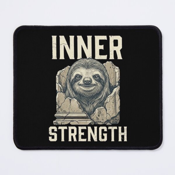 Item preview, Inner Strength – Stoic Sloth Power designed and sold by Dogandesighn.