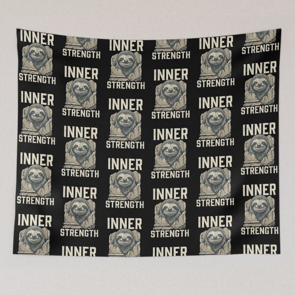 Item preview, Inner Strength – Stoic Sloth Power designed and sold by Dogandesighn.