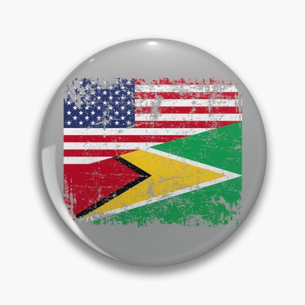 Item preview, Guyanese Roots Half American Flag USA Guyana Flag Comfort Colors designed and sold by KathieFaugh.