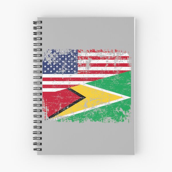 Item preview, Guyanese Roots Half American Flag USA Guyana Flag Comfort Colors designed and sold by KathieFaugh.