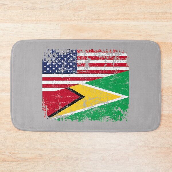 Item preview, Guyanese Roots Half American Flag USA Guyana Flag Comfort Colors designed and sold by KathieFaugh.