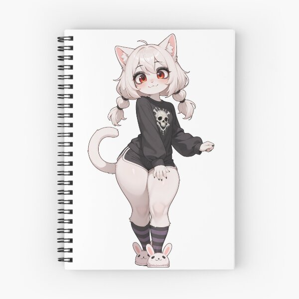 Item preview, Kat Sleepover Outfit designed and sold by CeluniaMoon's Art - Cute Furry, Anime, and More! .