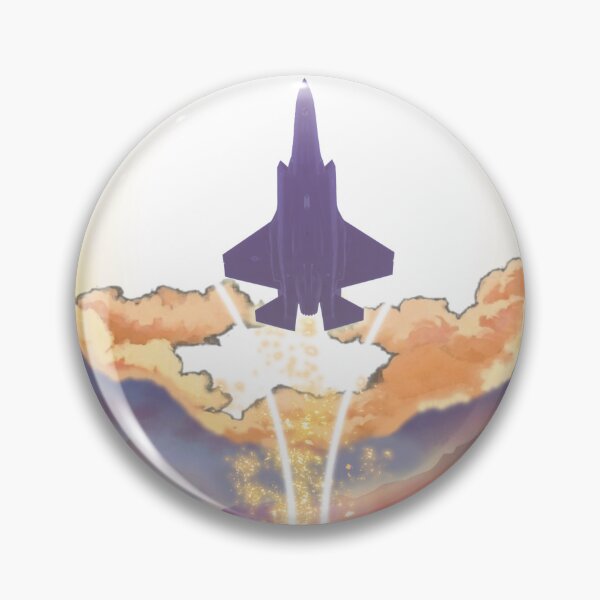 Item preview, F-35 Lightning Stealth Rising Sun Fantasy Landscape Poster designed and sold by HEROHIRO.