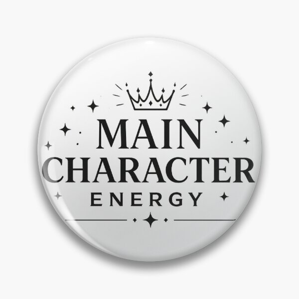 Item preview, main character energy designed and sold by Side Quest Co..