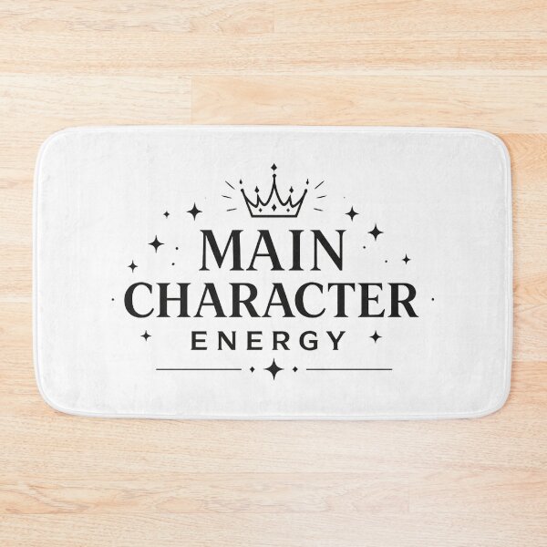 Item preview, main character energy designed and sold by Side Quest Co..