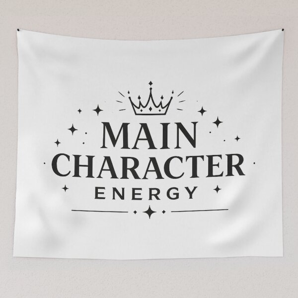 Item preview, main character energy designed and sold by Side Quest Co..