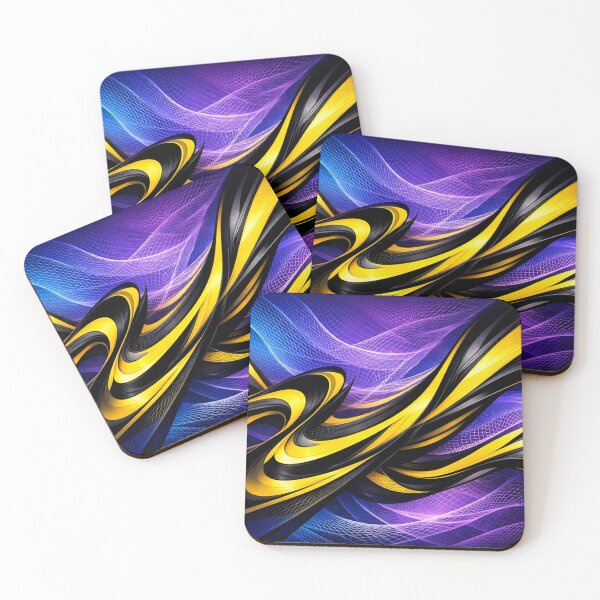 Item preview, Flowing forms in the color network designed and sold by Sigtrix.