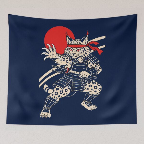 Item preview, Samurai Bobcat designed and sold by KungPowUnicorn.