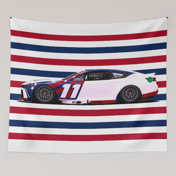 Item preview, Denny Hamlin #11 White Nascar designed and sold by PitWallArt.