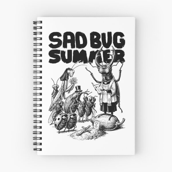 Item preview, Sad Bug Summer Funny Insect Lover Funeral Bugs Entomology designed and sold by GrandeDuc.
