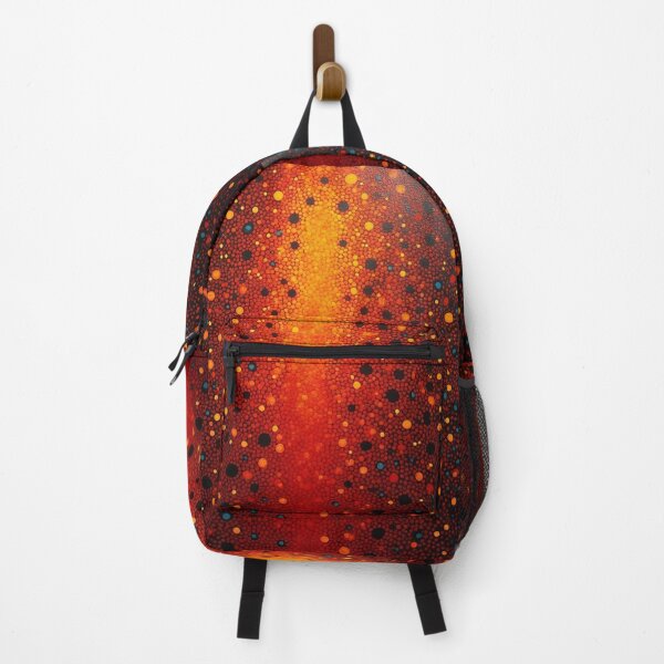 Item preview, Aboriginal Inspired Dot Art - With Ascending Lava Flow designed and sold by GrinGalore.