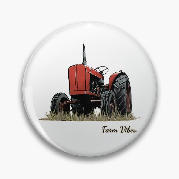 Item preview, Vintage Red Tractor Design for Country Lovers and Collectors designed and sold by FMproject.