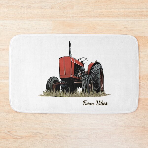 Item preview, Vintage Red Tractor Design for Country Lovers and Collectors designed and sold by FMproject.