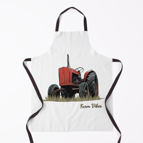 Item preview, Vintage Red Tractor Design for Country Lovers and Collectors designed and sold by FMproject.