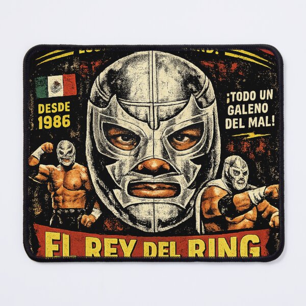 Item preview, Vintage Dr. Wagner Jr. El Rey Del Ring Lucha Libre Wrestling Graphic designed and sold by The Irish Whip.