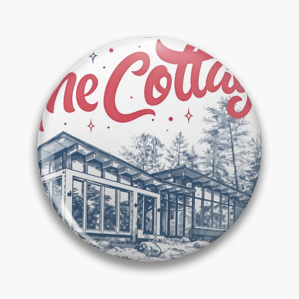 Item preview, Greetings From The Cottage Quebec Retro Art designed and sold by snugglee.