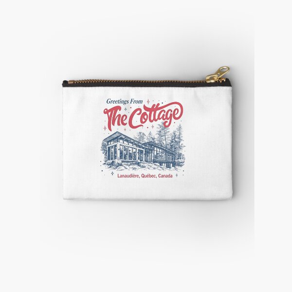 Item preview, Greetings From The Cottage Quebec Retro Art designed and sold by snugglee.
