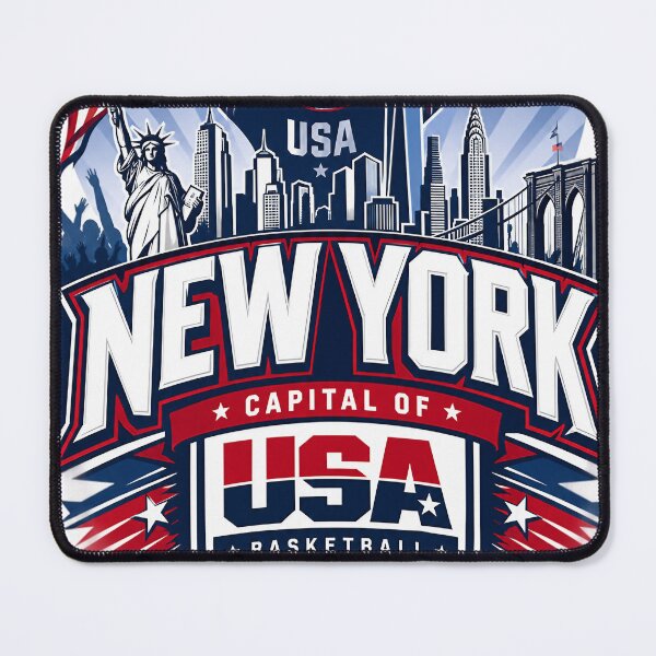 Item preview, New York Basketball Pride – USA Patriotic Sports design designed and sold by Jandedan.