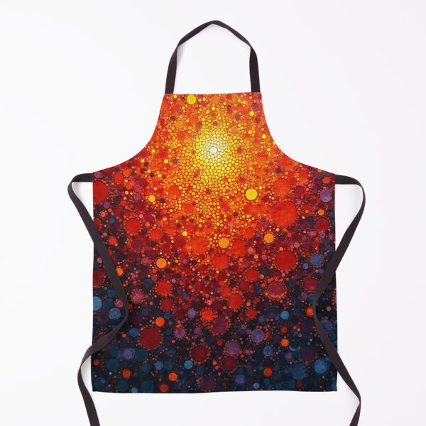 Item preview, Aboriginal Inspired Dot Art - Lava Bubbles and Cold Surface designed and sold by GrinGalore.