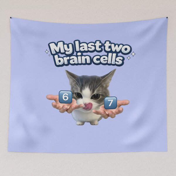 Item preview, My Last Two Brain Cells 6 7 designed and sold by jeehh.