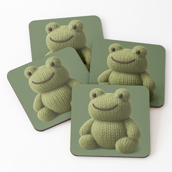 Item preview, Cosy Knitted Frog designed and sold by ChirpInc.
