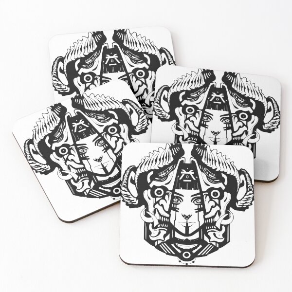 Item preview, Oni mask in two designed and sold by The-old-sveinn.