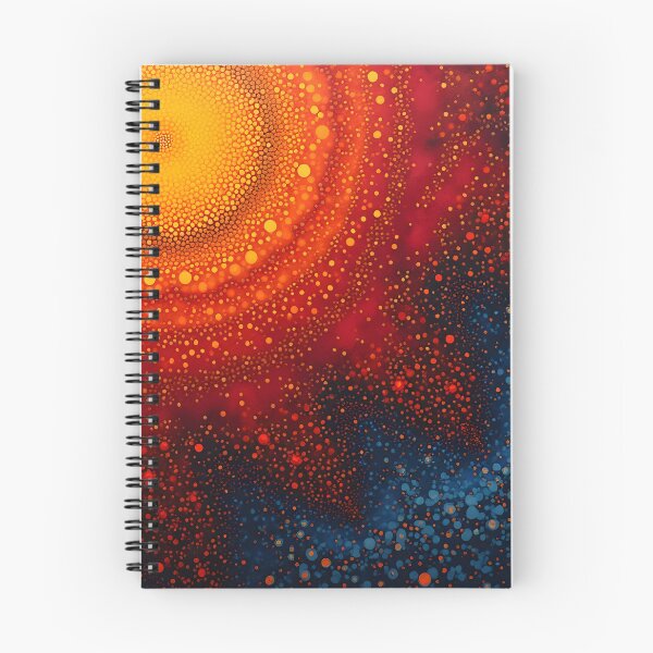 Item preview, Aboriginal Inspired Dot Art - When Lava Wins Water designed and sold by GrinGalore.