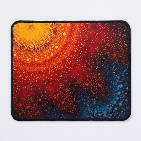 Item preview, Aboriginal Inspired Dot Art - When Lava Wins Water designed and sold by GrinGalore.