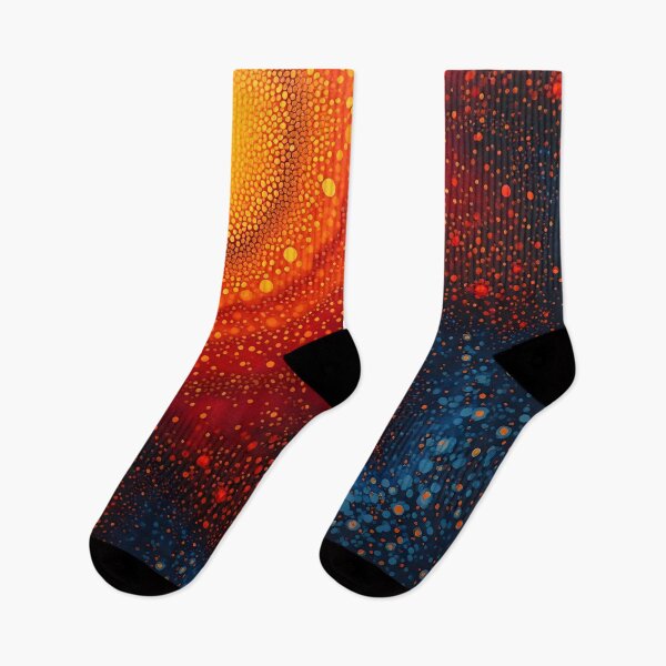 Item preview, Aboriginal Inspired Dot Art - When Lava Wins Water designed and sold by GrinGalore.