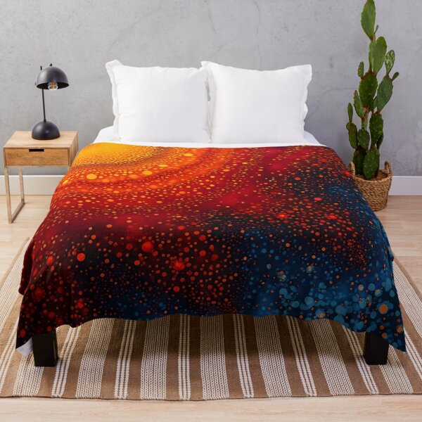 Item preview, Aboriginal Inspired Dot Art - When Lava Wins Water designed and sold by GrinGalore.