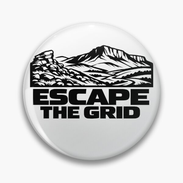 Item preview, Escape The Grid Logo designed and sold by Eva-Ste-Design.