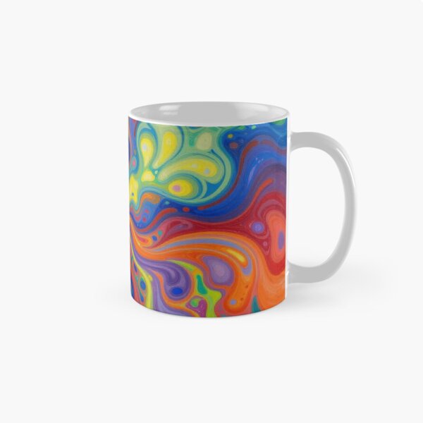 Item preview, Psychedelic Color Swirl inspired by Peter Max in vibrant abstract digital motion designed and sold by FotoworldEdel.