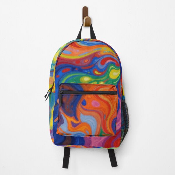 Item preview, Psychedelic Color Swirl inspired by Peter Max in vibrant abstract digital motion designed and sold by FotoworldEdel.