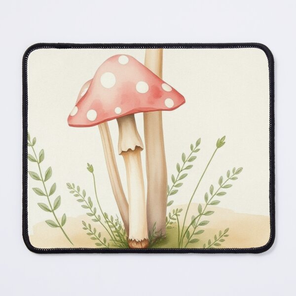 Item preview, Watercolor Red Spotted Mushroom Botanical Illustration designed and sold by Vida e Arte.