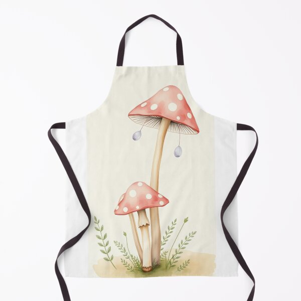 Item preview, Watercolor Red Spotted Mushroom Botanical Illustration designed and sold by Vida e Arte.